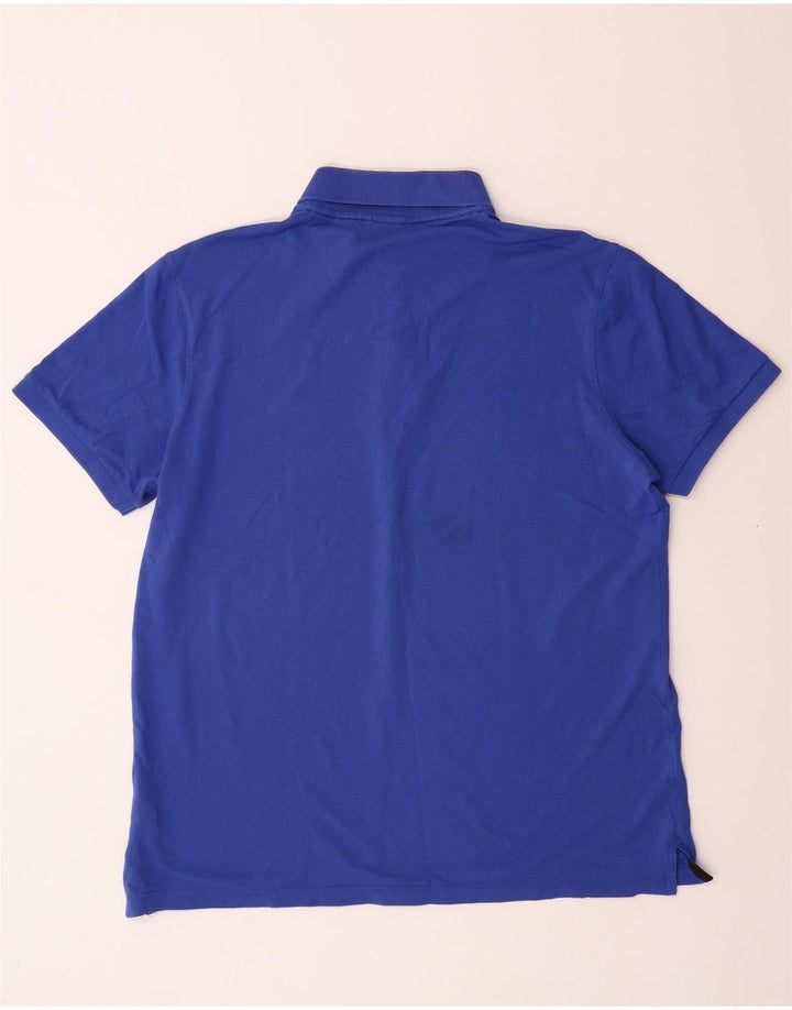 HUGO BOSS Mens Regular Fit Polo Shirt XL Blue Cotton