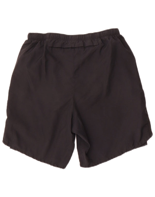 Pantaloncini sportivi Nike Dri Fit da uomo piccoli in poliestere nero