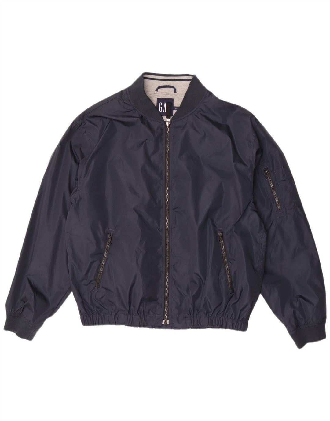 Giubbotto bomber da uomo Gap UK 40 Large blu navy in poliestere