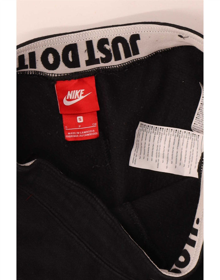 Pantaloni da tuta da uomo Nike Joggers piccoli in cotone nero