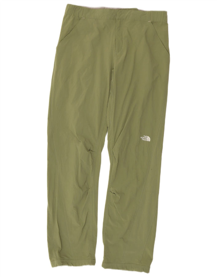 Pantaloni da trekking dritti da donna The North Face medi W30 L32 nylon verde