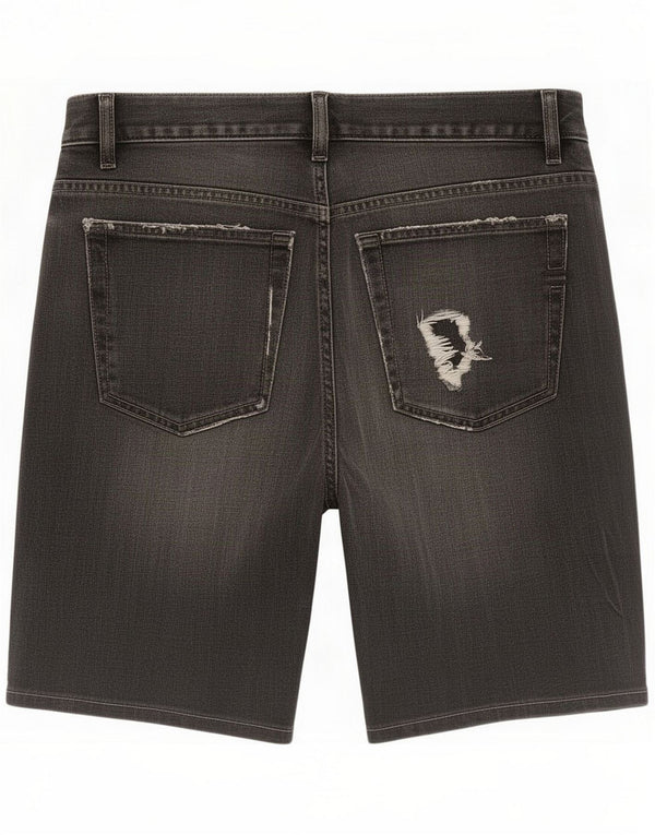 Diesel Mens Denim Shorts Small W29 Grey Cotton