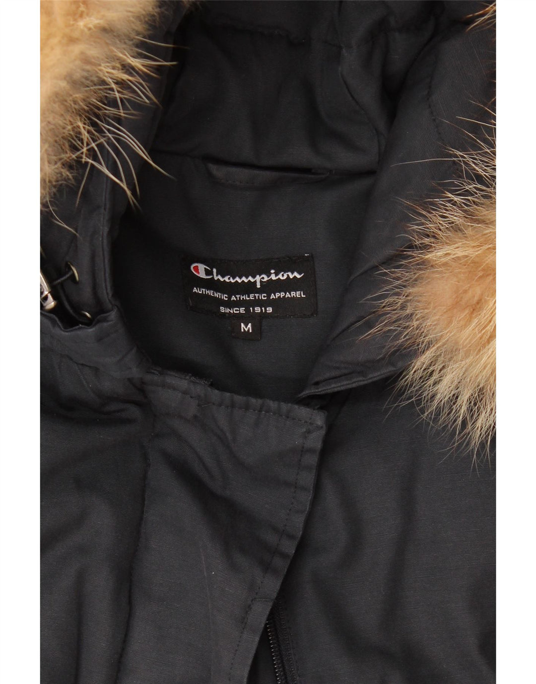 Giacca imbottita con cappuccio da donna Champion UK 14 Medium Blu Navy