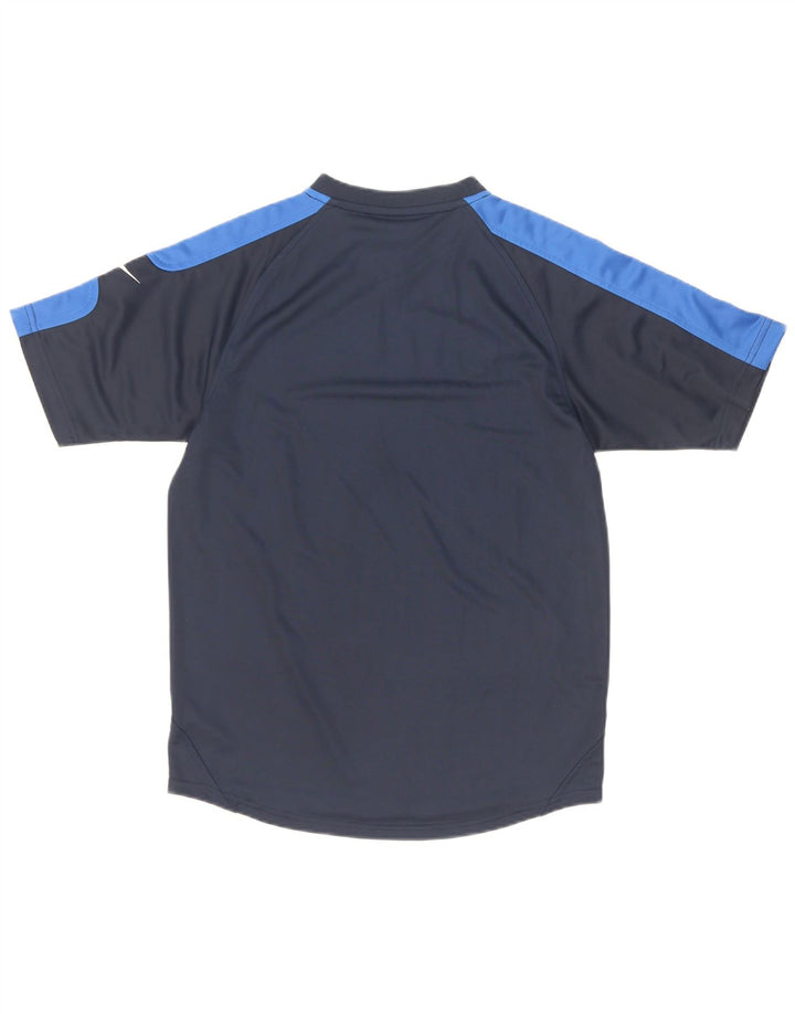 T-shirt da ragazzo Nike Top 12-13 anni Large in poliestere color block blu navy