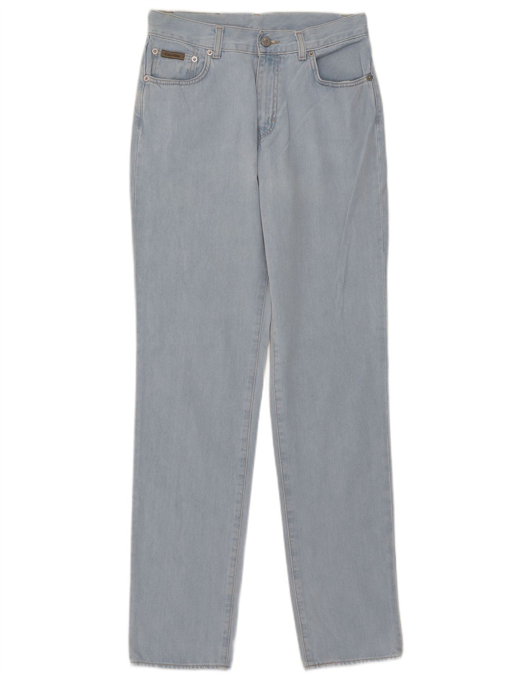 Jeans dritti da donna Calvin Klein W30 L32 cotone blu