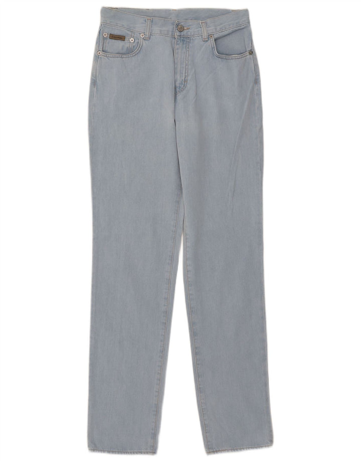 Jeans dritti da donna Calvin Klein W30 L32 cotone blu