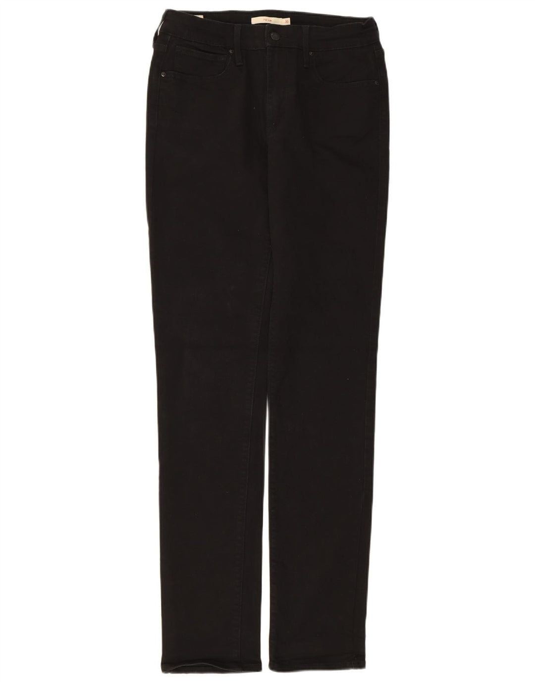 Jeans Levi's 710 Slim da donna W30 L34 cotone nero
