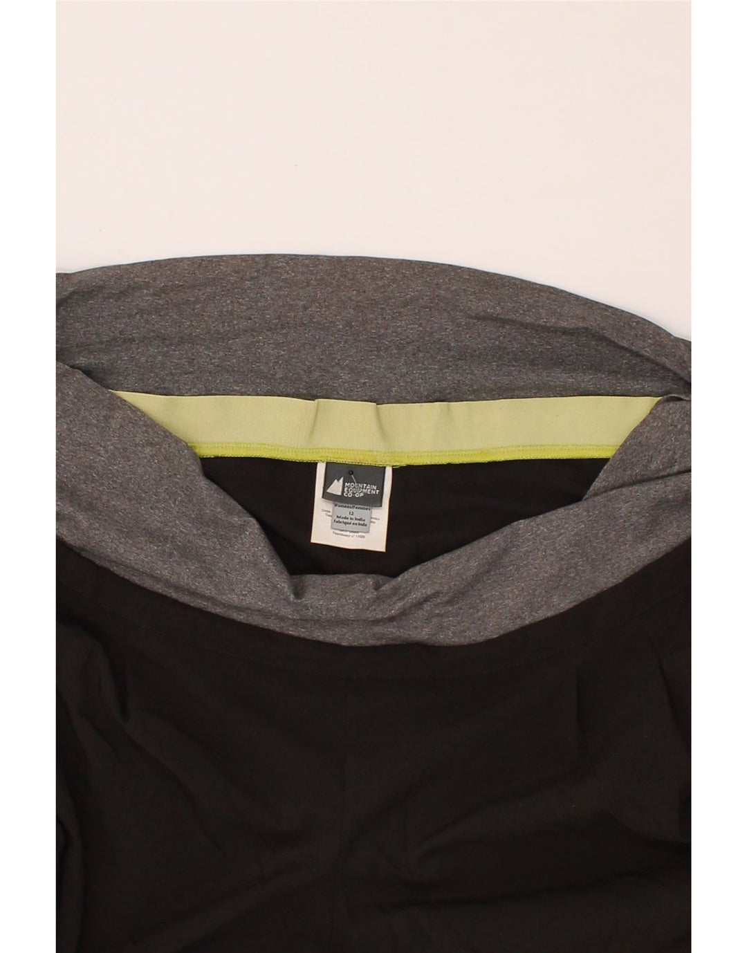 MOUNTAIN WAREHOUSE Womens Capri Leggings US 12 Large Black Colourblock Vintage Mountain Warehouse and Second-Hand Mountain Warehouse from Messina Hembry 