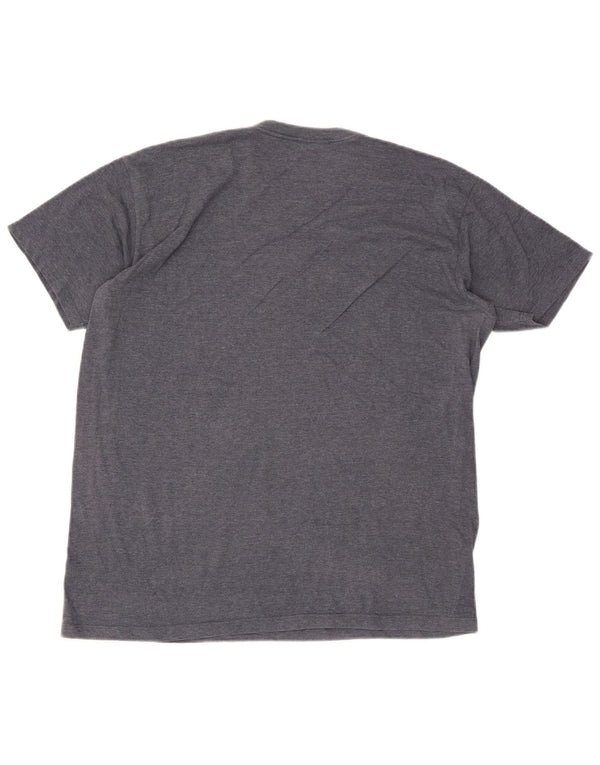 T-shirt grafica da uomo Honolulu Hard Rock Cafe Top XL in cotone blu navy