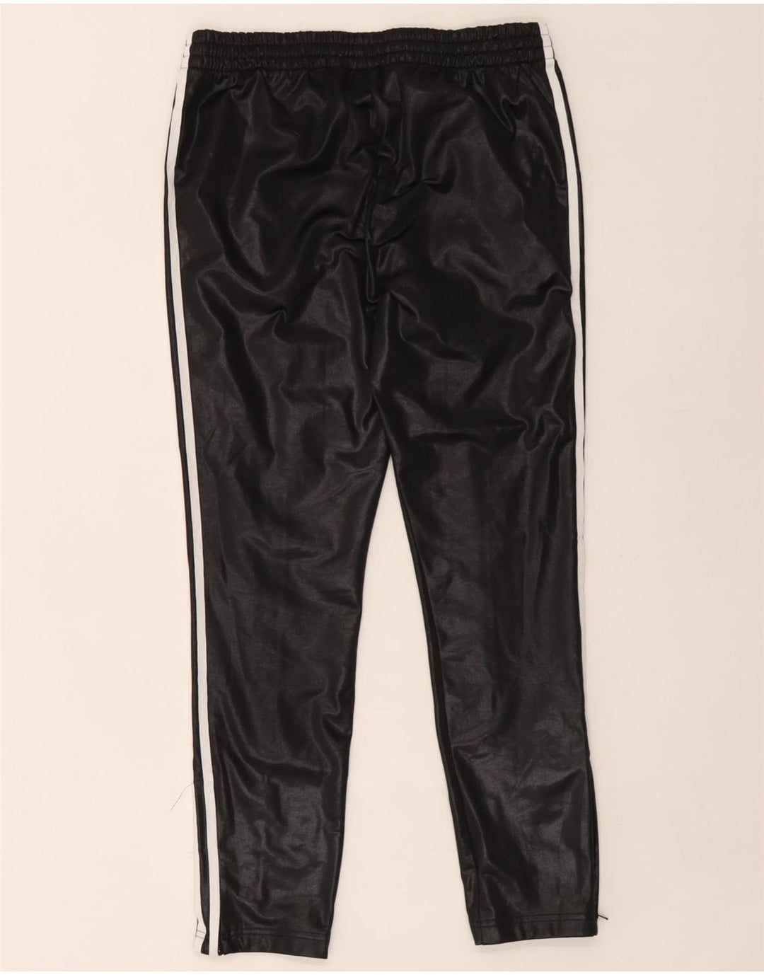 Pantaloni da tuta da donna Adidas UK 12 Medium Nero Poliestere
