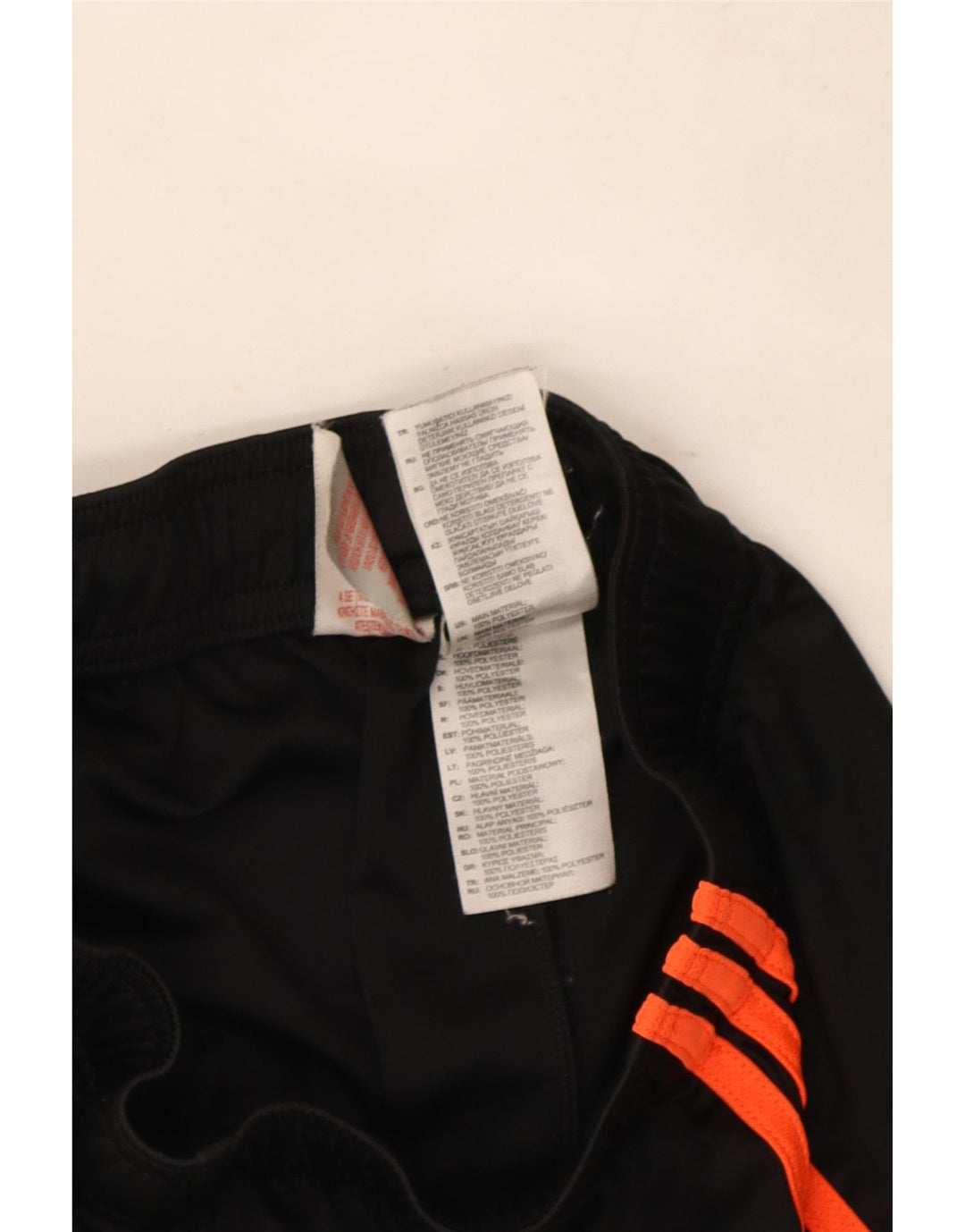 Pantaloncini sportivi Adidas da ragazzo 13-14 anni in poliestere nero