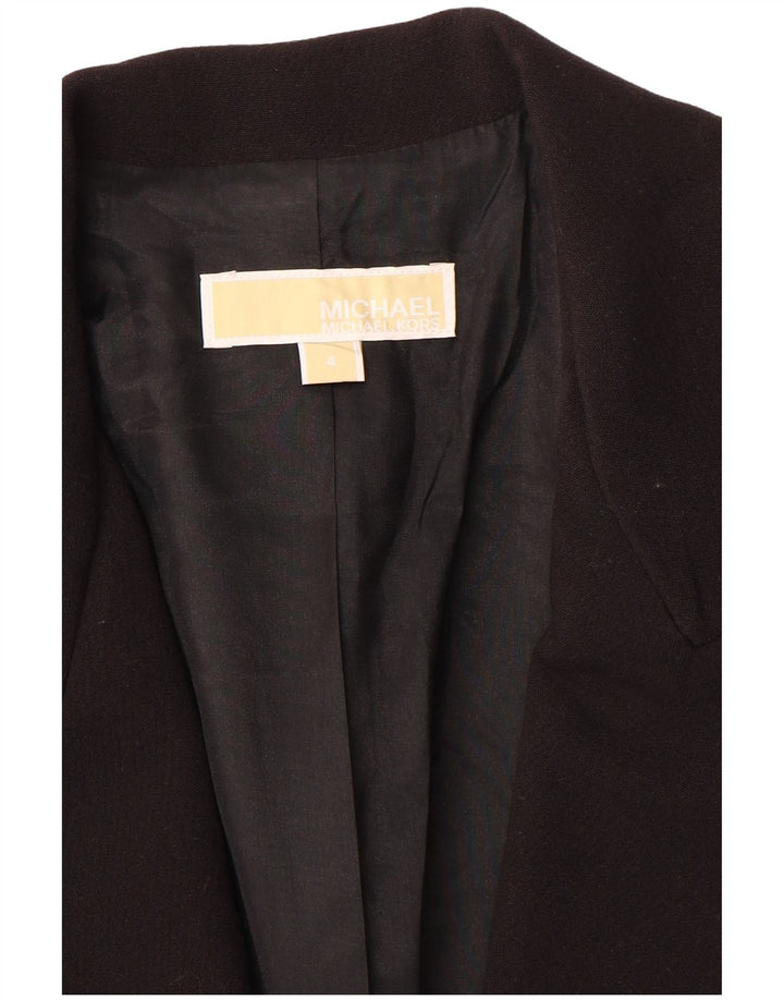Giacca blazer aperta da donna Michael Kors US 4 piccola nera