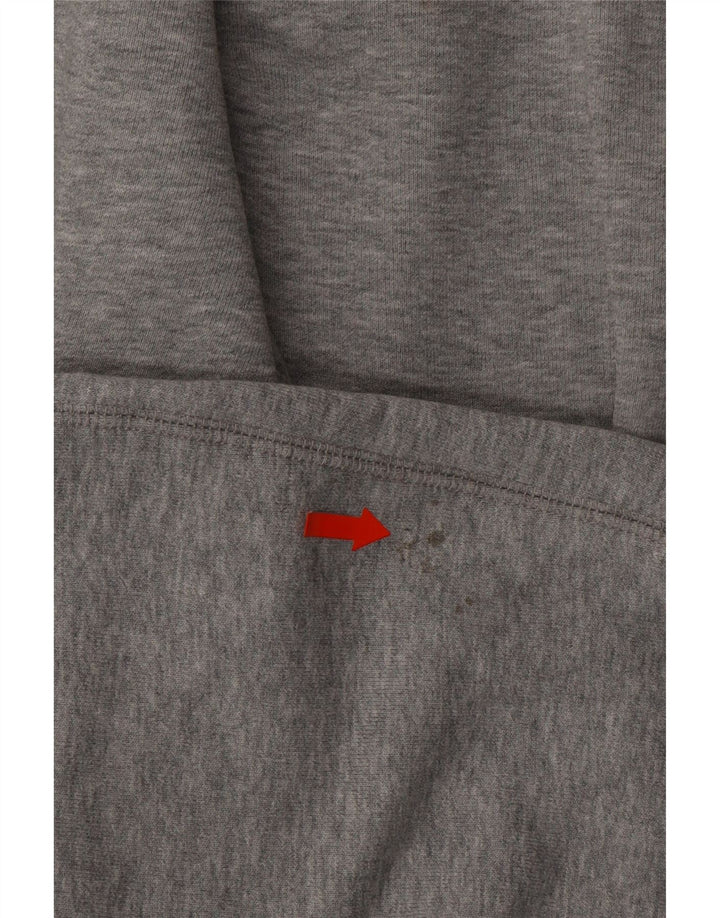 LANDS END Mens Tracksuit Trousers Joggers Medium Grey Cotton Vintage Lands End and Second-Hand Lands End from Messina Hembry 
