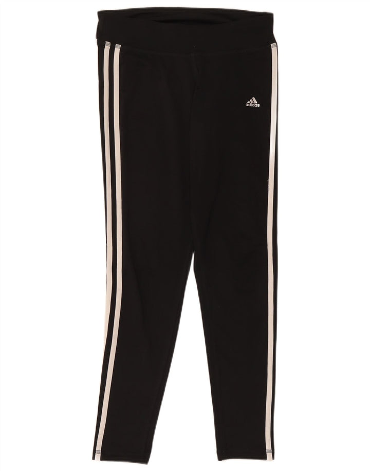Leggings Adidas da donna UK 8/10 piccolo poliestere nero
