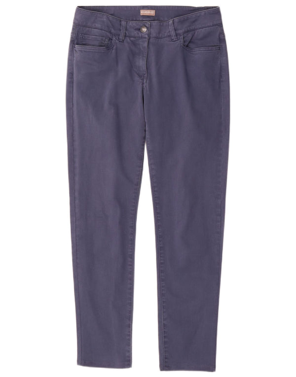 Pantaloni casual slim da donna Napapijri IT 42 Medium W30 L29 Cotone blu