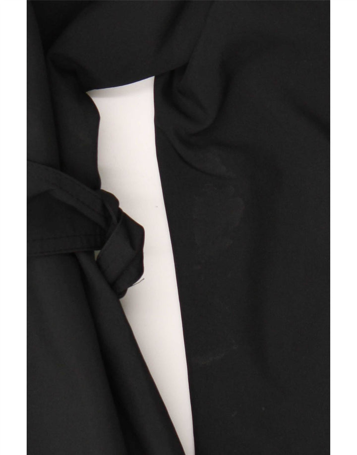 Trench da donna Marks & Spencer UK 12 medio poliestere nero