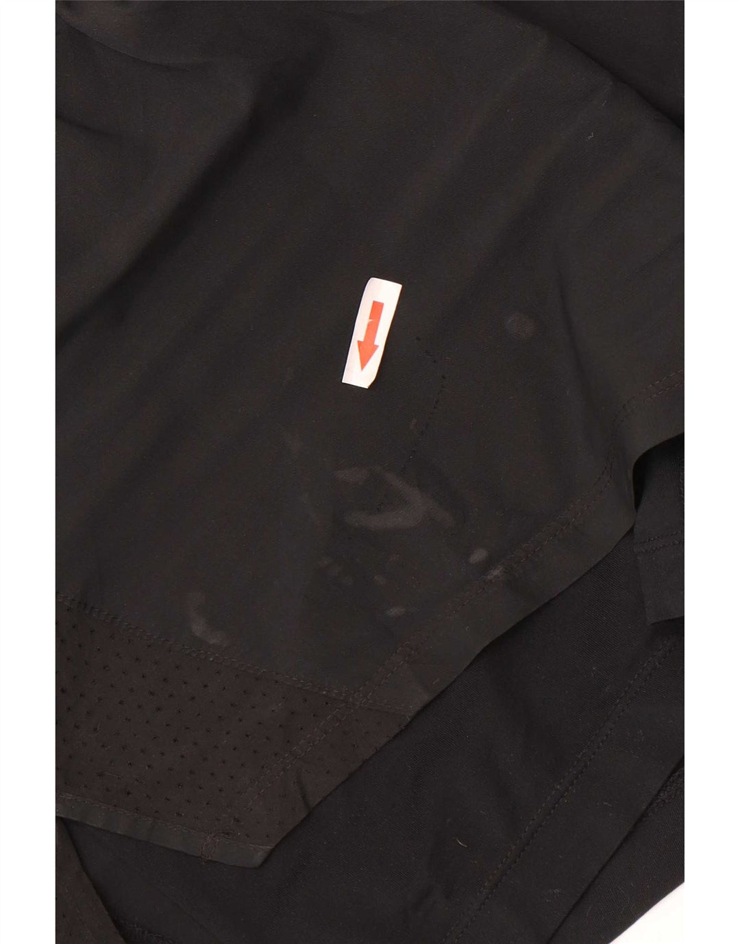 Pantaloncini sportivi Nike da donna Dri Fit UK 14 medio nero poliestere