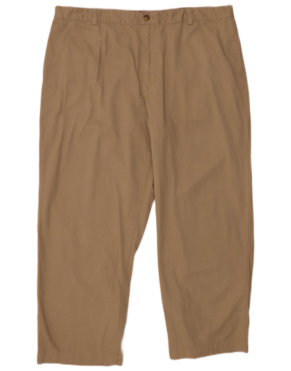 Pantaloni chino dritti da uomo CHAPS W42 L30 cotone beige