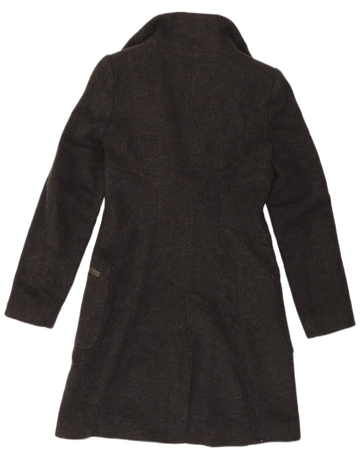 Cappotto Zara Donna UK 10 Small Grigio