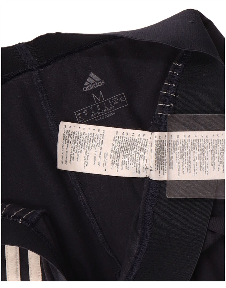 Leggings Adidas da donna UK 12/14 cotone blu navy medio