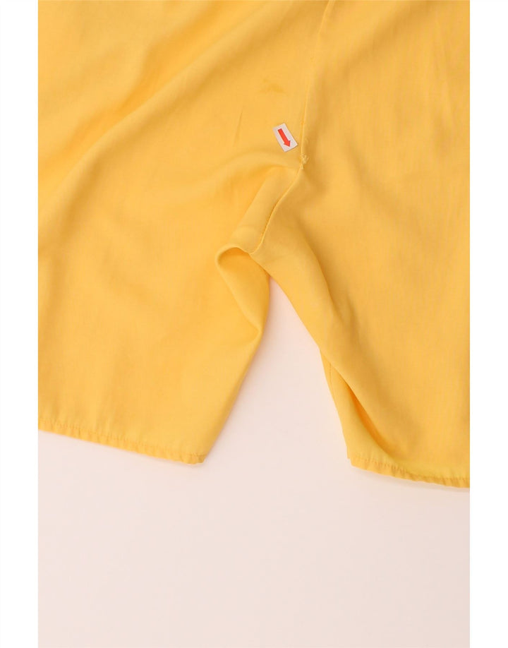 VINTAGE Womens Casual Shorts W34 Large Yellow Vintage Vintage and Second-Hand Vintage from Messina Hembry 