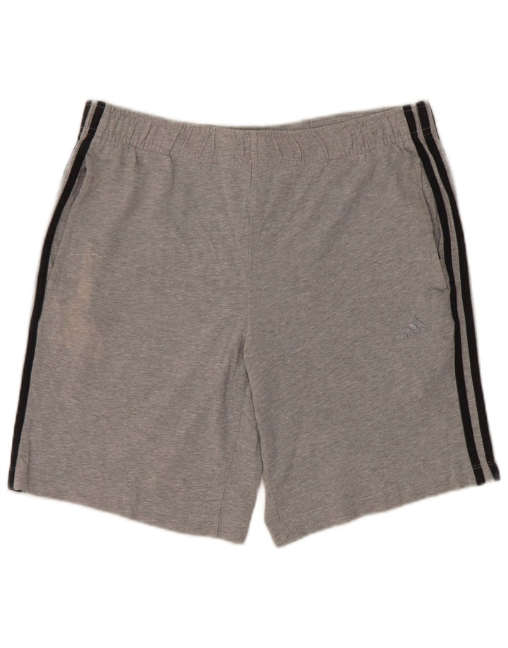 Pantaloncini sportivi Adidas Clima 365 da uomo piccoli in cotone grigio