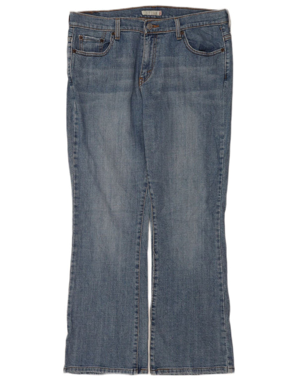 Levi's Donna 515 Bootcut Jeans US 12 Large W32 L30 Cotone Blu