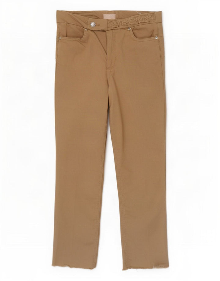 Pantaloni da Abito Donna Liu Jo W28 L26 Cotone Marrone