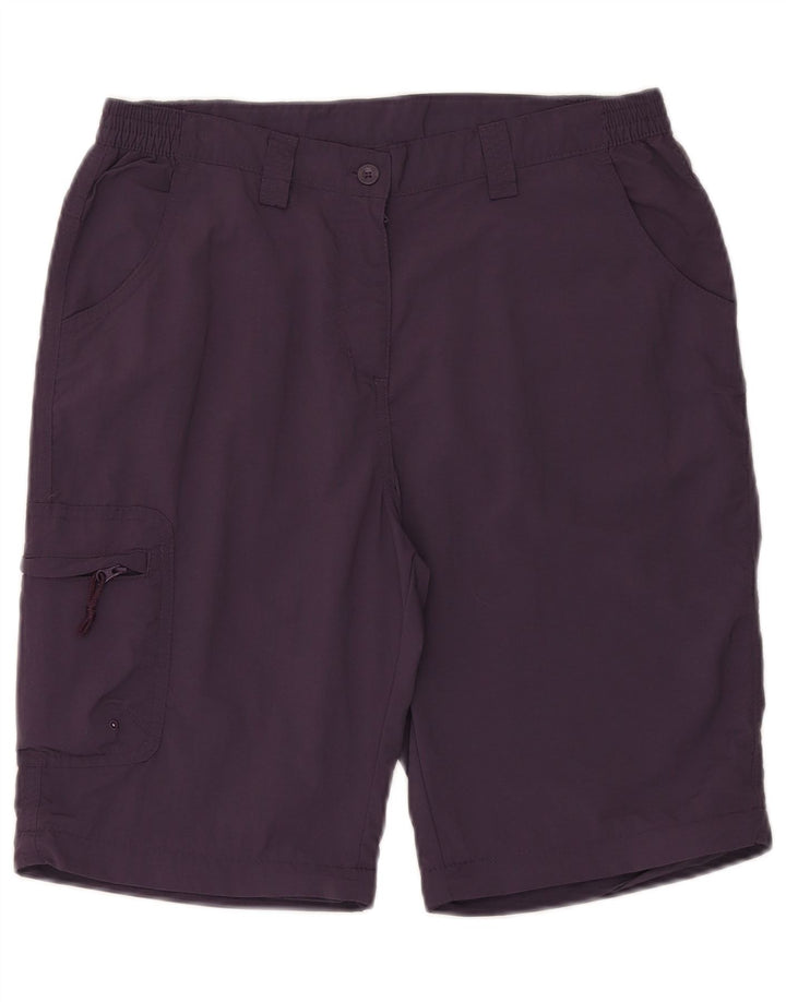 Pantaloncini cargo da donna Mountain Warehouse UK 12 medi W32 viola