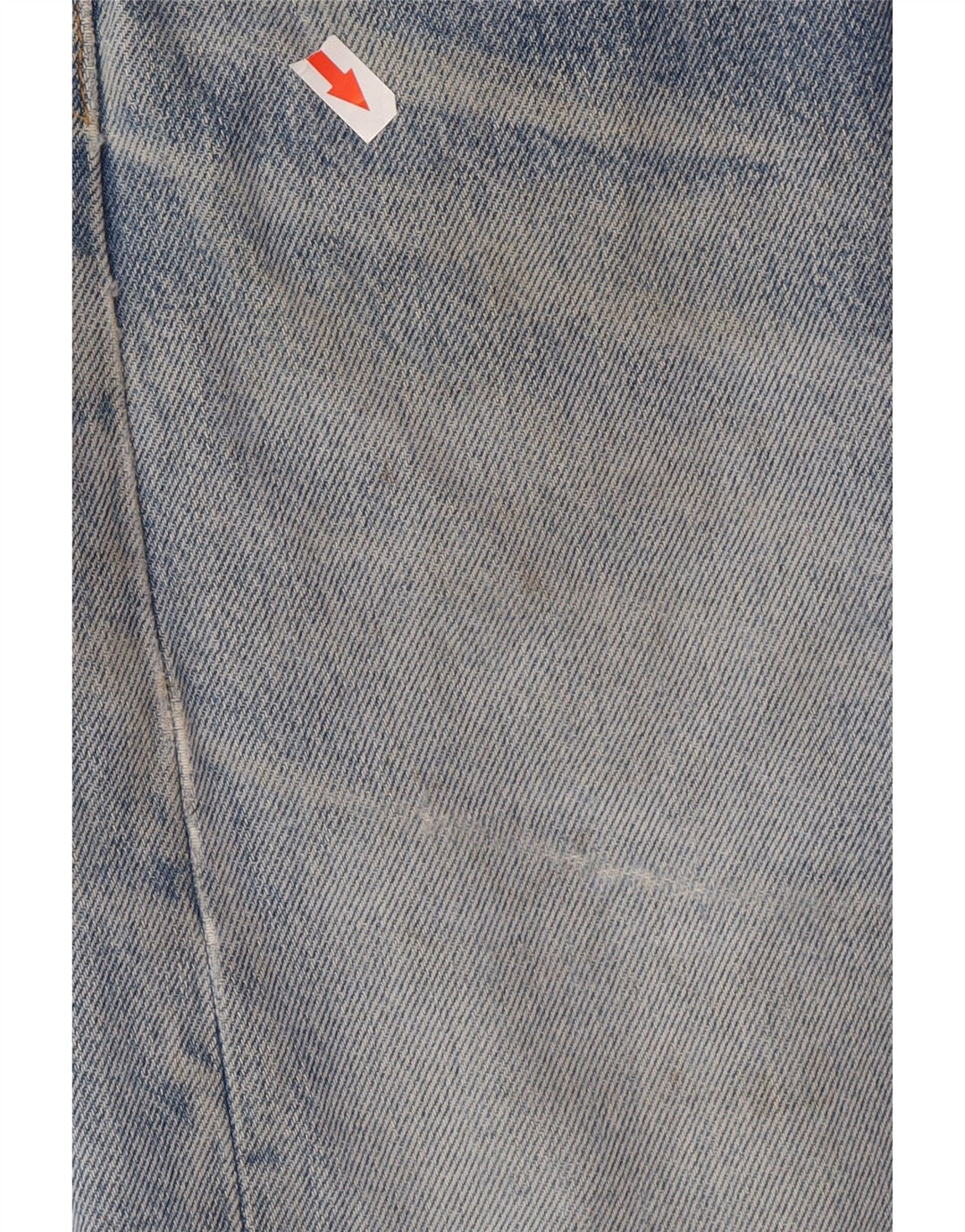Jeans dritti da uomo Levi's W38 L32 in cotone blu
