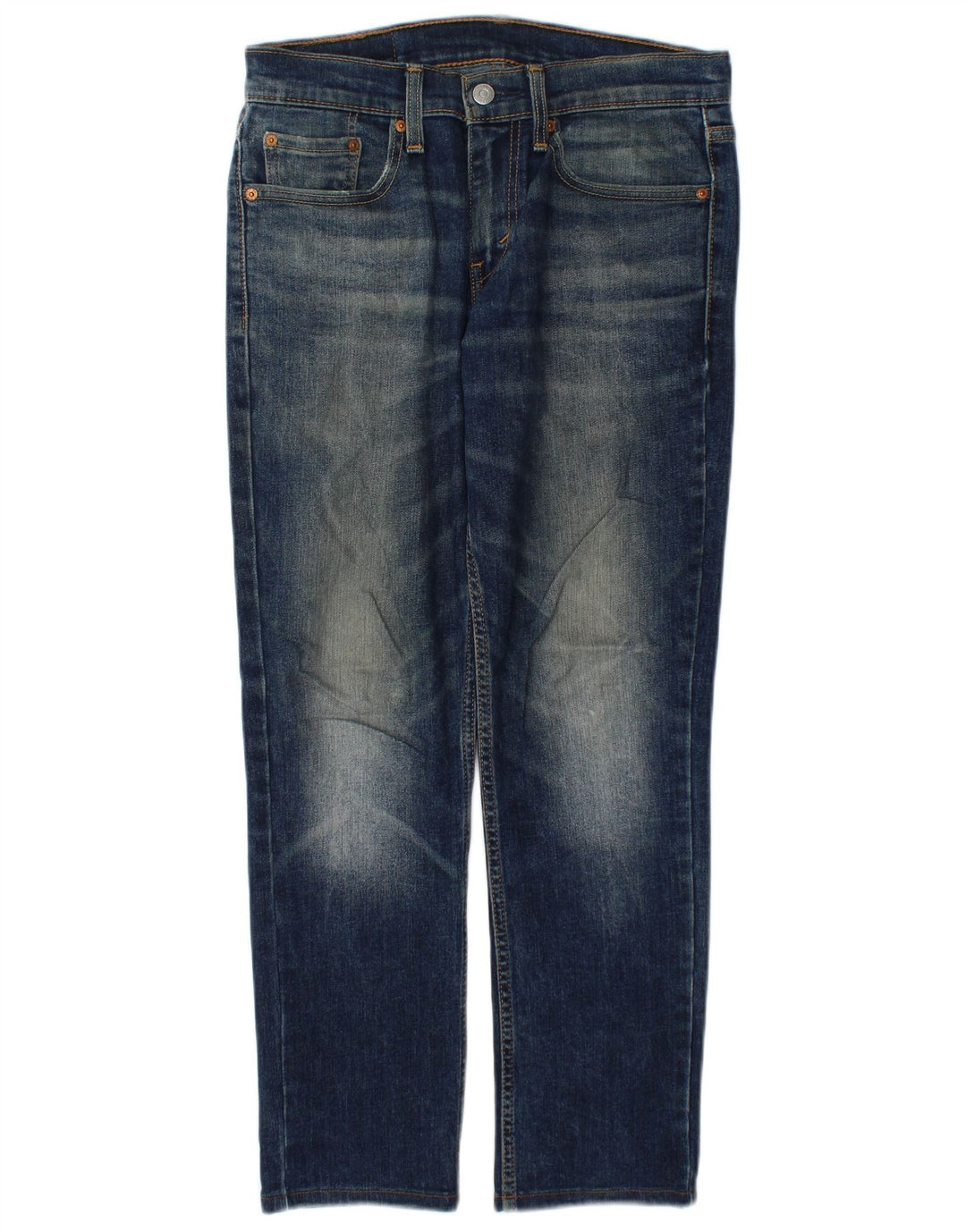 Jeans slim da uomo Levi's W28 L28 cotone blu