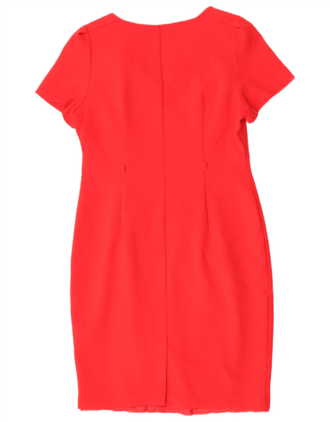 Abito tubino da donna Marks & Spencer UK 14 grande poliestere rosso