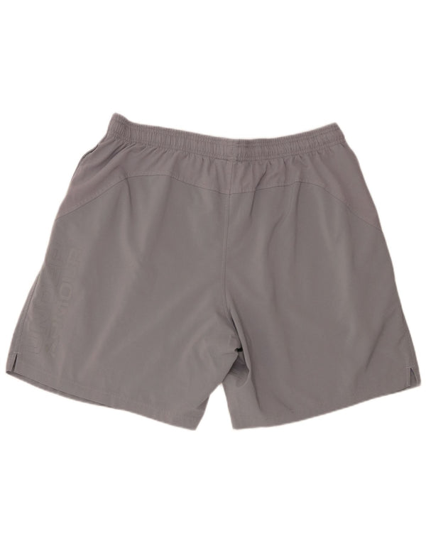 Pantaloncini sportivi grafici da uomo Under Armour XL grigi