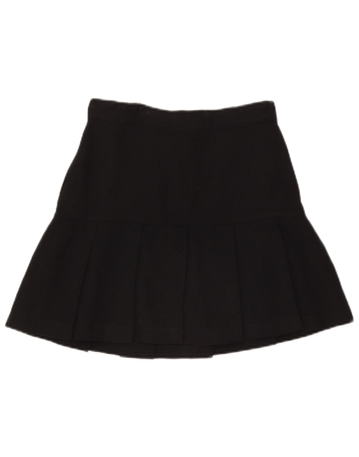 Gonna a trapezio plissettata da donna Patrizia Pepe IT 44 media W28 nera