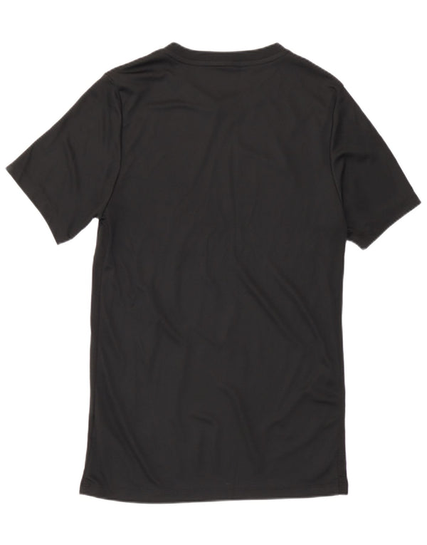 T-shirt da uomo Nike Top Small nera in poliestere sportiva
