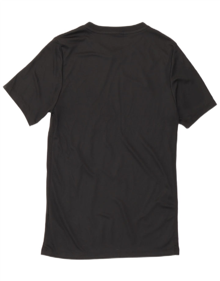 T-shirt da uomo Nike Top Small nera in poliestere sportiva