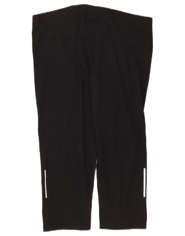 Leggings Capri da donna Marks & Spencer UK 16 grande poliestere nero