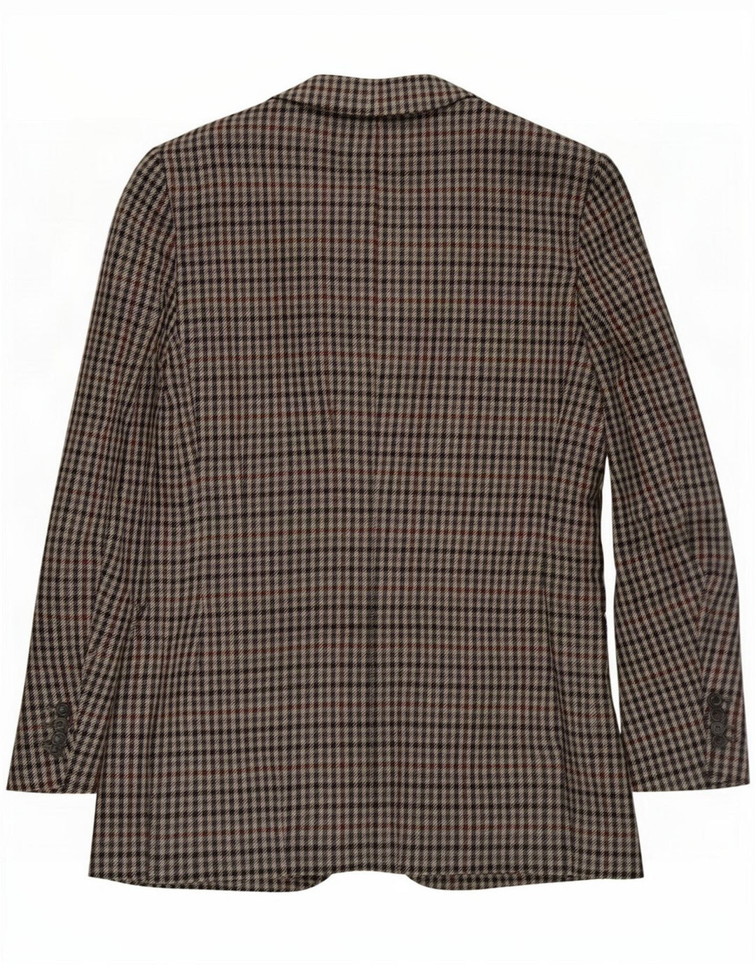 St. Bernard Mens 2 Button Blazer Jacket UK 42 Large Grey Houndstooth Wool