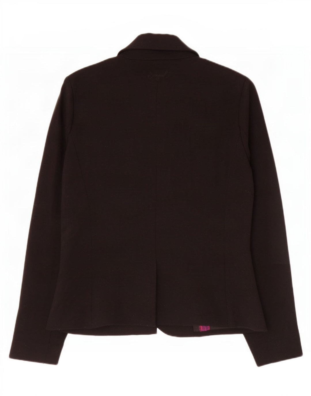 Giacca blazer da donna a 1 bottone Desigual EU 40 poliestere floreale nero medio