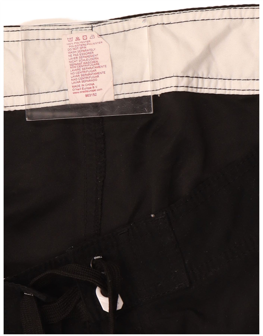 Pantaloncini da bagno grafici da uomo O'Neill grandi neri