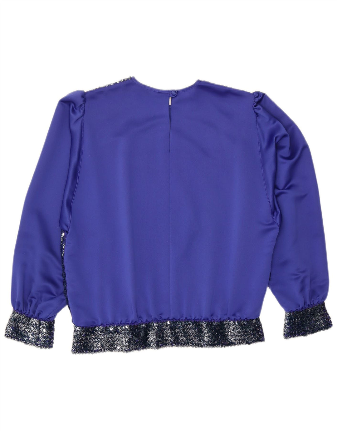 Top camicetta a maniche lunghe da donna ARA EU 44 XL poliestere blu