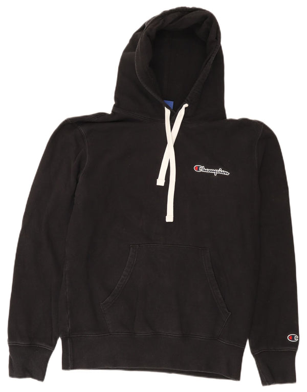 Felpa con cappuccio da donna Champion UK 14 cotone nero medio