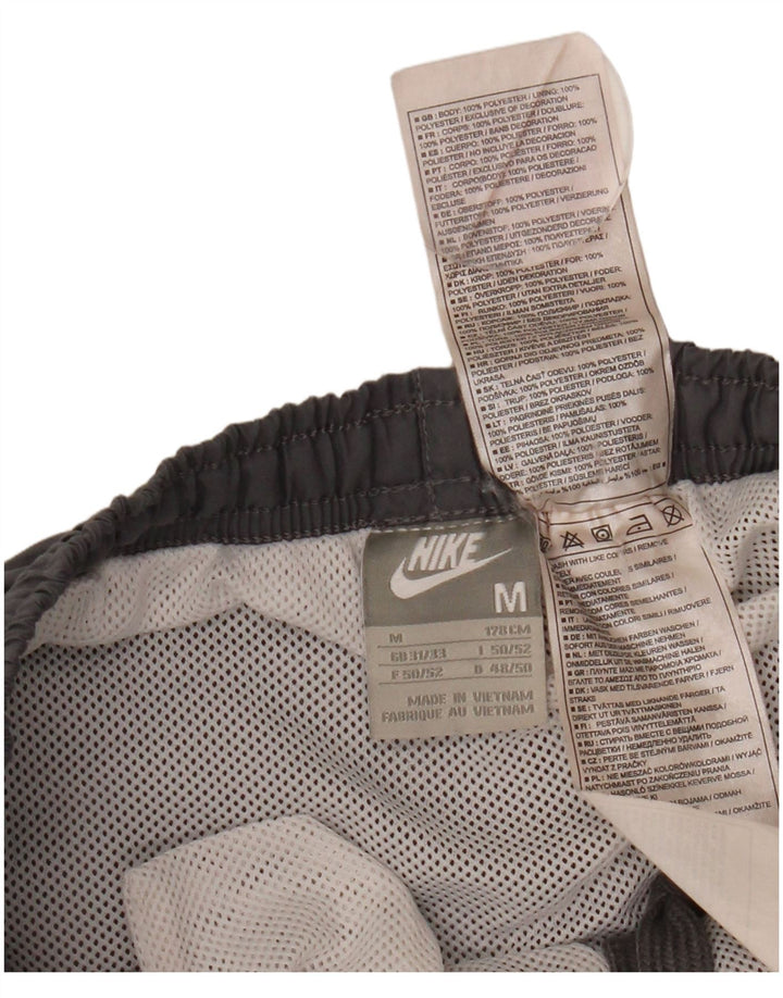 Pantaloncini sportivi da uomo NIKE in poliestere grigio medio