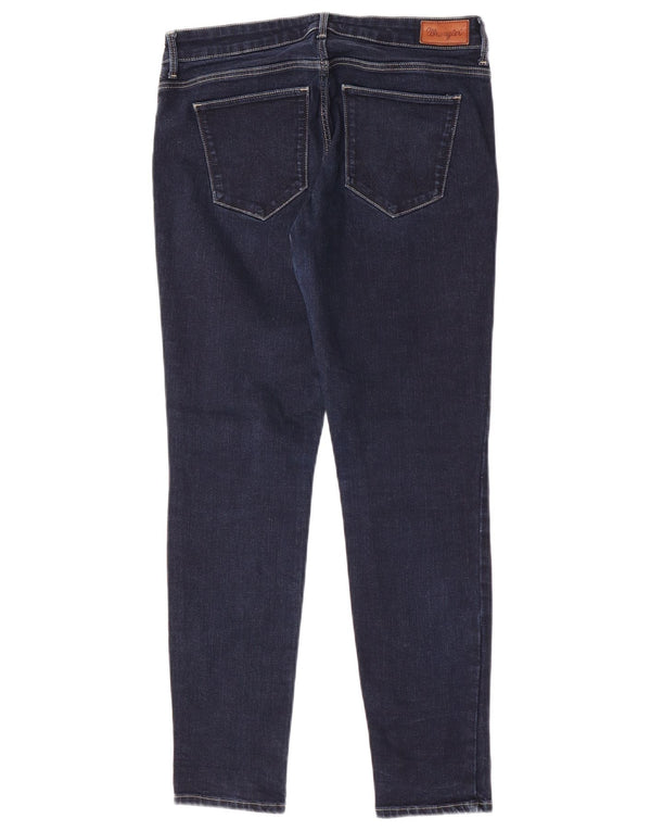 Jeans skinny da donna Wrangler W32 L27 cotone blu navy