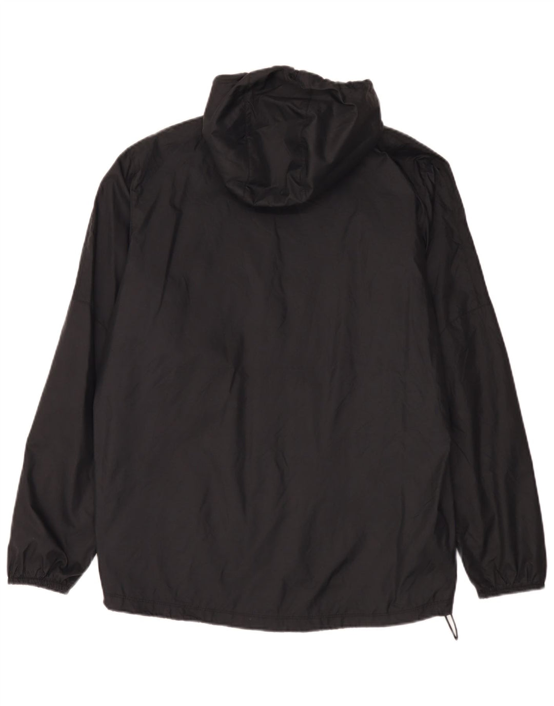 Giacca antipioggia con cappuccio da uomo Nike UK 38 nylon nero medio