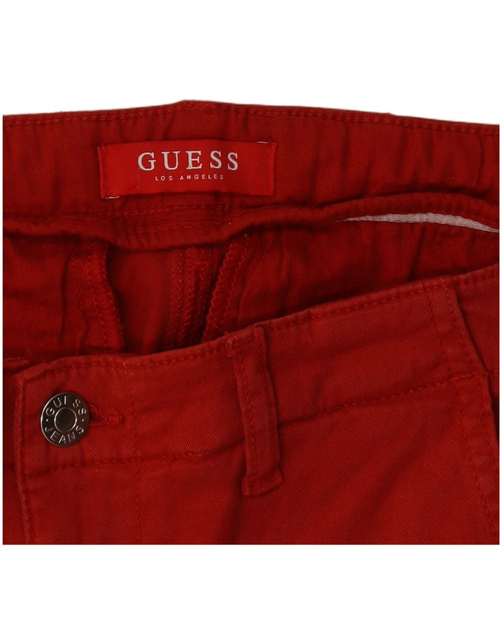 Pantaloni chino slim da donna Guess W32 L29 rossi