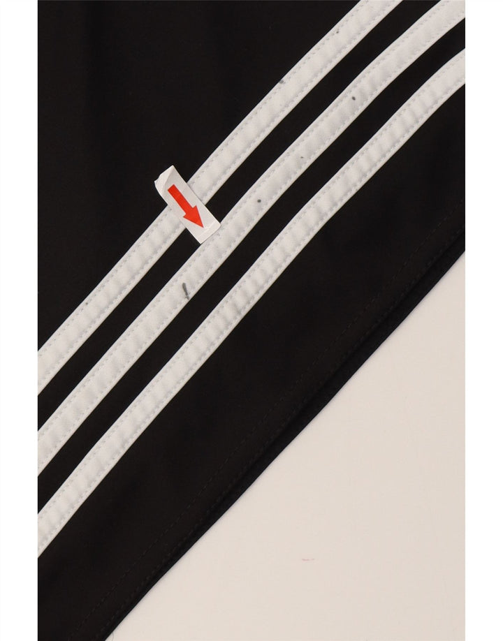 Pantaloncini sportivi ADIDAS Climalite da uomo medio nero in poliestere