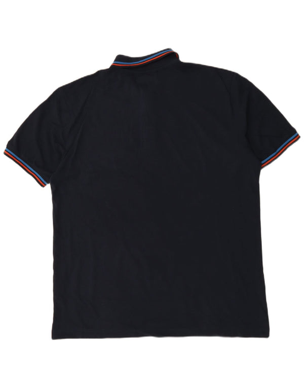 Polo Kappa Uomo 2XL Cotone Nero