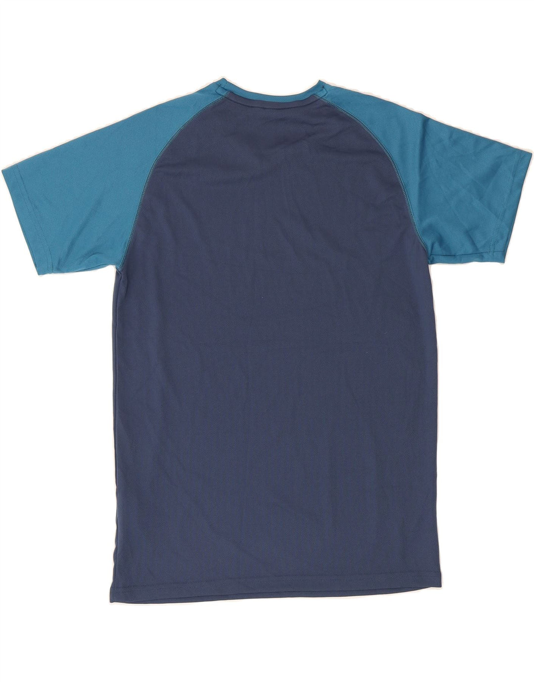 MOUNTAIN WAREHOUSE Mens IsoCool T-Shirt Top Medium Navy Blue Colourblock Vintage Mountain Warehouse and Second-Hand Mountain Warehouse from Messina Hembry 