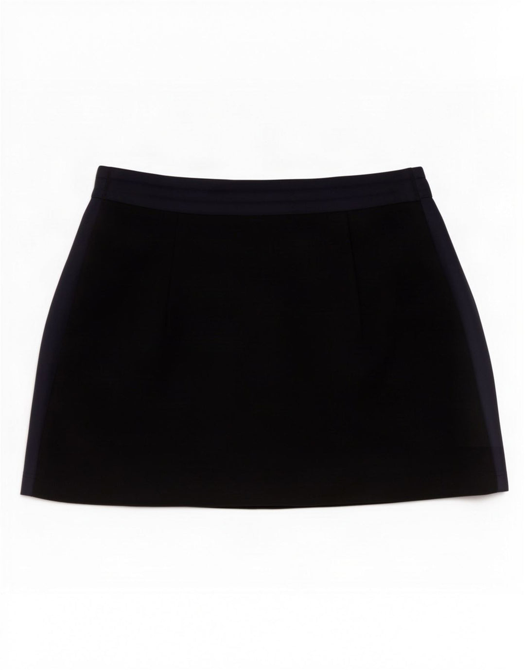 Minigonna Zara da donna media W28 blu navy in poliammide